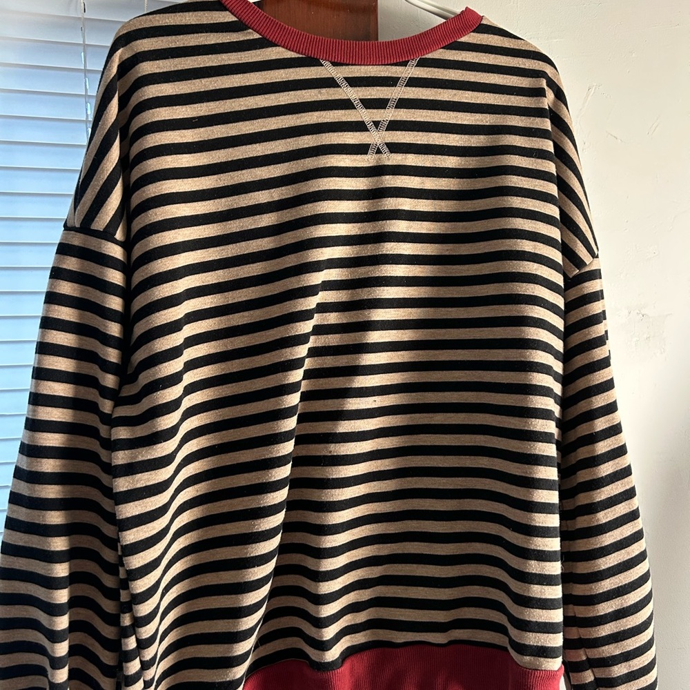 Vintage striped sweater women’s size L